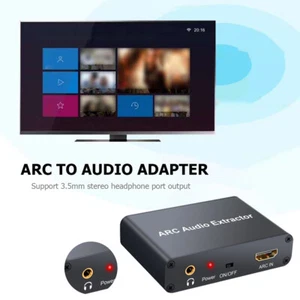 4K 60Hz/120Hz HDMI 2.0 Audio Extractor eARC ARC Splitter Switch 5.1 Konverter - Bild 1 von 11