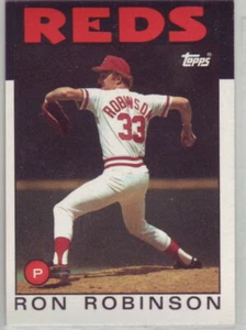 1986 Topps Baseball Cincinnati Reds Team Set con intercambio - Imagen 1 de 1