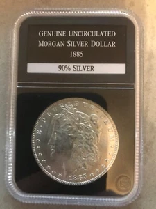 Fantastic Genuine Uncirculated 1885-O Morgan Silver Dollar Coin - Picture 1 of 13