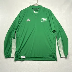 Adidas North Dakota Fighting Hawks Basketball Prime Blau Pullover 1/4 Zip Herren M - Bild 1 von 10