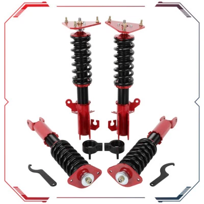 Red Coilovers & Coil Springs Suspension Struts For 2013-2018 Nissan Altima L33 - Image 1 of 2