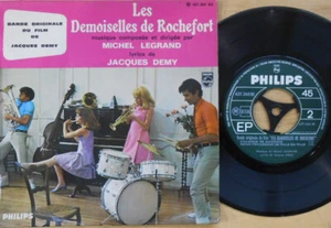Les Demoiselles De Rochefort Rare FRE EP VG+ '67 Michel Legrand Soul Jazz Chanso - Picture 1 of 1