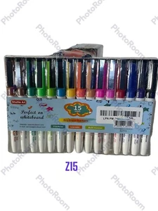 Dry Erase Markers 15 Colors Magnetic Whiteboard Markers with Erase Fine Point - Picture 1 of 1