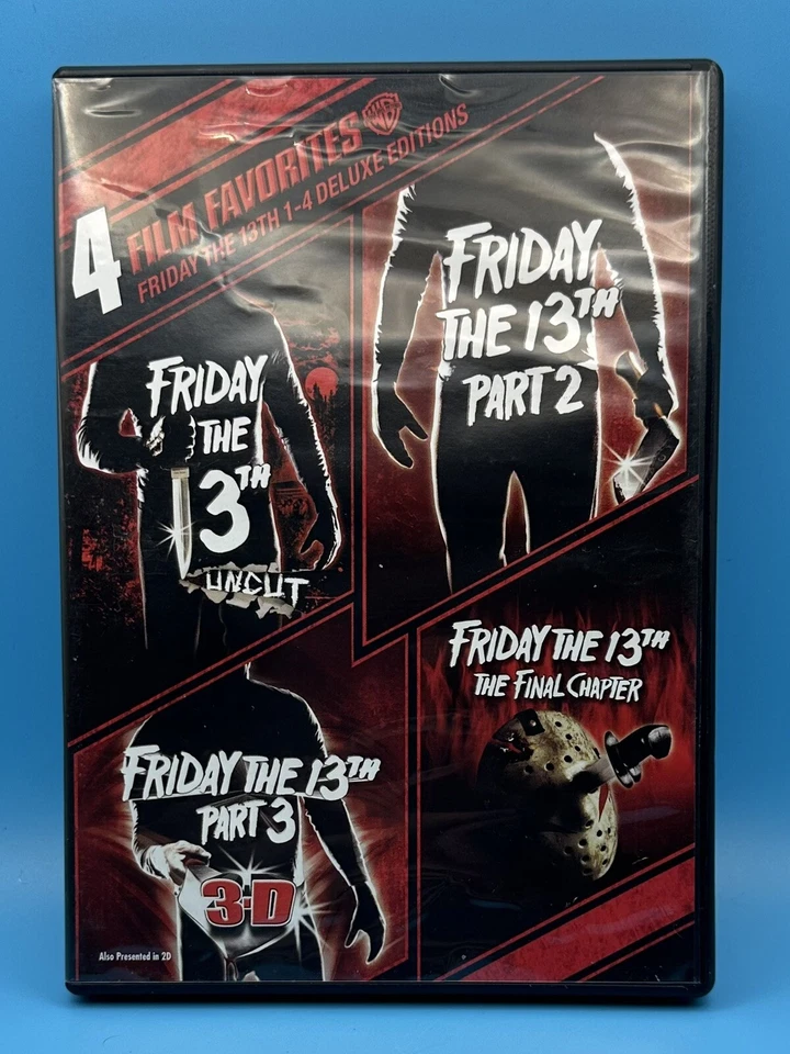 Friday The 13th 1-4 Deluxe Editions - Image 1 of 4
