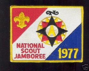 Parche trasero Boy Scout National Jamboree 1977 como nuevo - Imagen 1 de 1