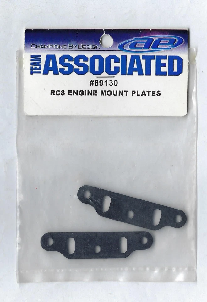 Team Associated 89130 Engine Mount Plates RC8 RC8T RC8TE SC8 RC8B RC8.2 - Image 1 of 1
