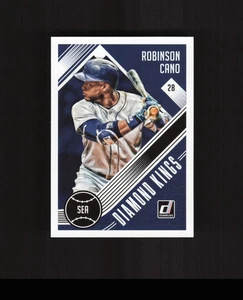 2018 Donruss #29 Robinson Cano Baseball Card Seattle Mariners - Picture 1 of 2
