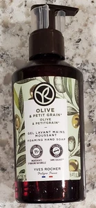 Yves Rocher Olive Petit Grain schäumende flüssige Handseife - 6,4 flüssige Unzen Kostenloser Versand - Bild 1 von 2
