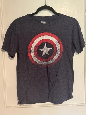 Kids Large Marvel Captain America Shield T-Shirt - Image 1 of 2