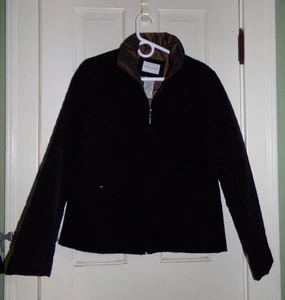 White Stag Black Jacket Coat, Womens 4/6 Long Sleeve, Clothing - Picture 1 of 5