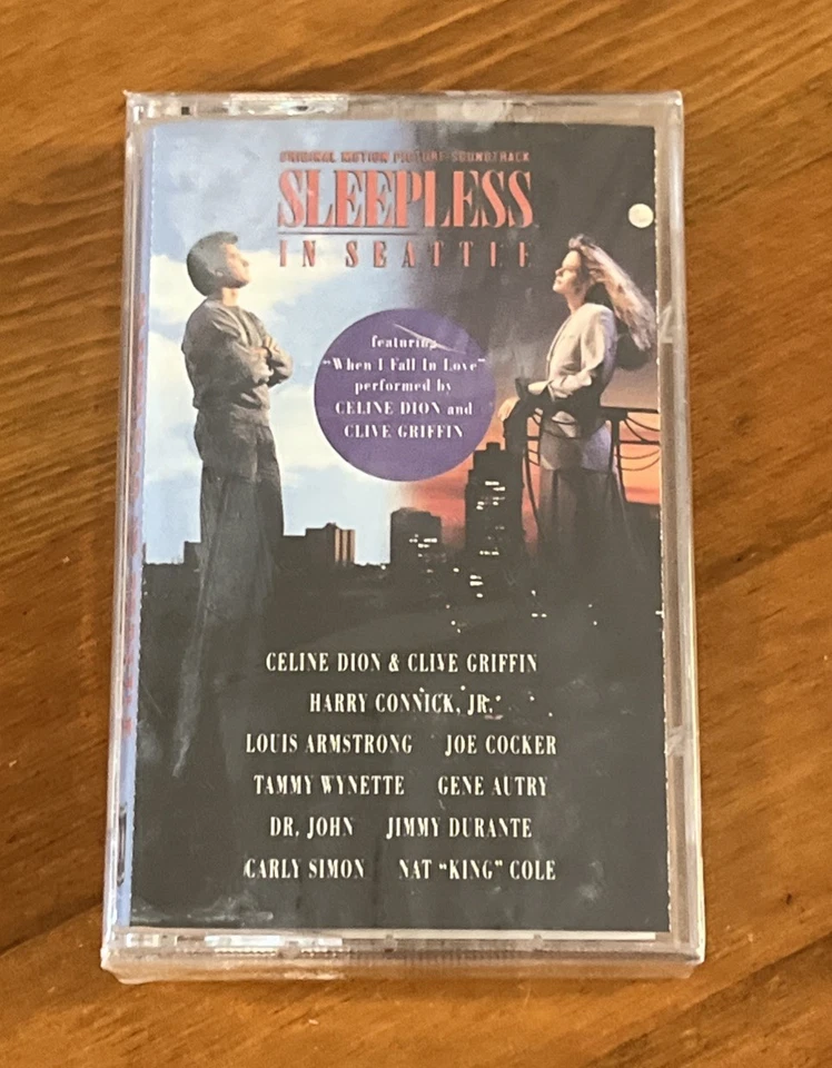 SLEEPLESS IN SEATTLE Cassette Tape Original Soundtrack sealed brand new - Image 1 of 4