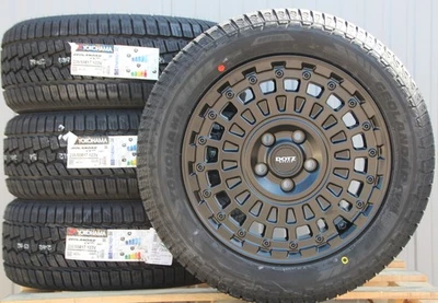 VW Bus T5 T6 T6.1 Satz Räder Alufelgen Dotz 4x4 Talara Yokohama Off Road Reifen - Bild 1 von 4