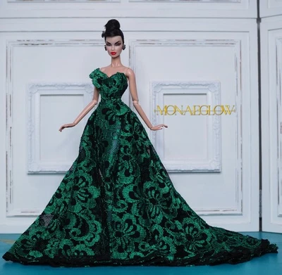 Handmade Outfit for Fashion Royalty,Fr2,Barbie model muse doll by Monaeglow - Image 1 of 4