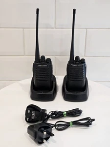 Lugra Lt Evoke TWO WAY Radio Walkie Talkie Lot de 2 avec chargeurs testé fonctionnel - Photo 1/10