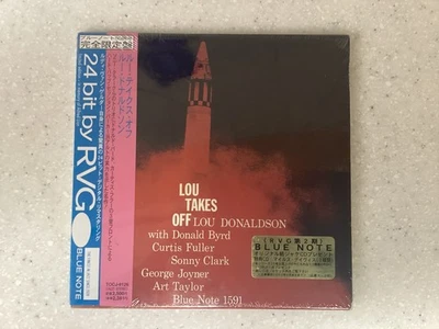 LOU DONALDSON / Lou Takes Off JAPAN Mini LP BLUE NOTE CD w/OBI TOCJ-9126 - Image 1 of 2