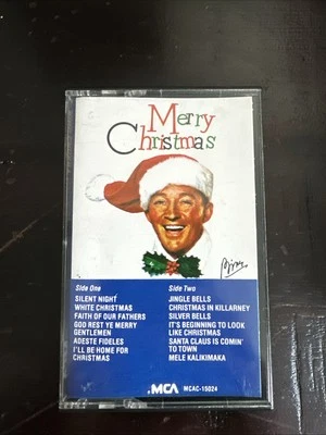 1984 Bing Crosby Merry Christmas Cassette Tape Vintage - Image 1 of 2