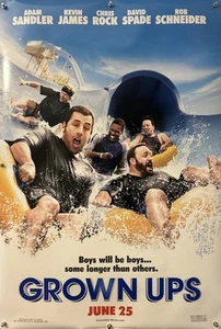 GROWN UPS Original One Sheet Movie Poster  - 2010 - ADAM SANDLER - Picture 1 of 6