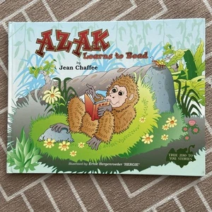 Azak lernt lesen von Jean Chaffee (signiert vom Tierforscher Gary Shapiro) - Bild 1 von 3
