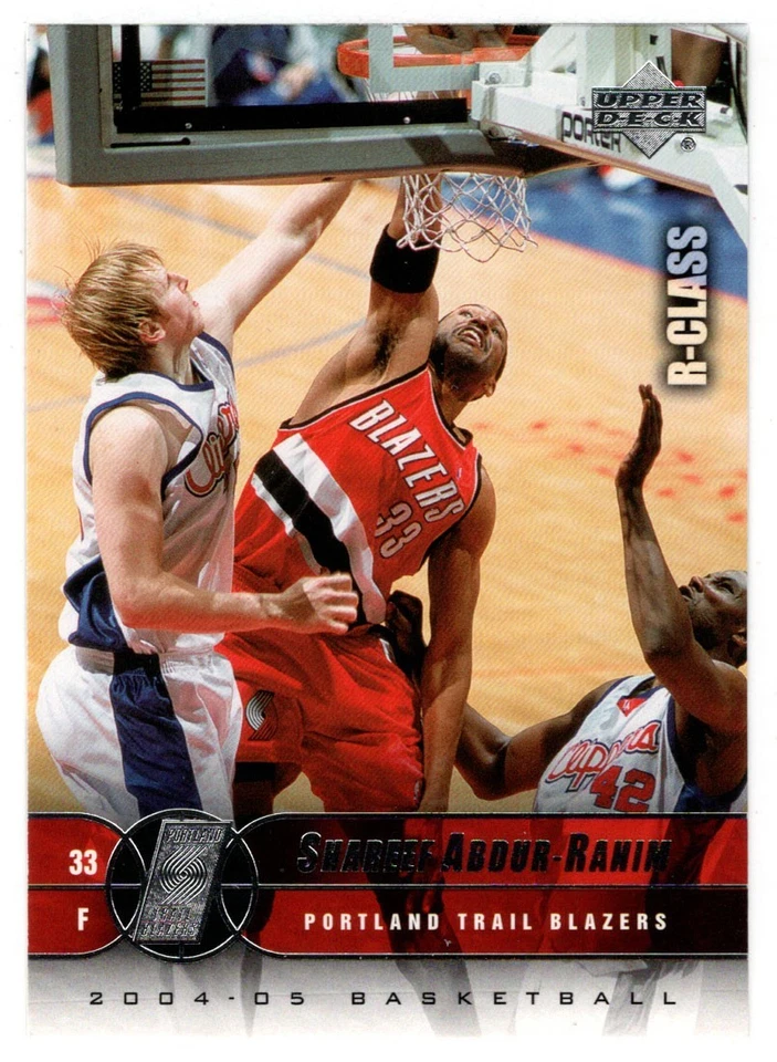Shareef Abdur-Rahim  (NBA Basketball) 2004-05 Upper Deck R-Class # 70 Mint - Image 1 of 1