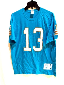 Maglia/T-shirt Miami Dolphins Dan Marino-Classic RETRO team gear-Large-NUOVA - Foto 1 di 2