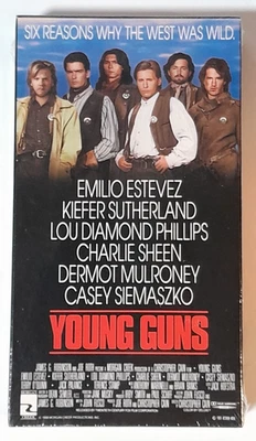 1988 Young Guns VHS Factory Sealed Foto 1 de 2