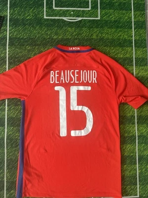 Beausejour Chile 2015-16 Soccer Jersey Nike Copa America Size M Rare - Image 1 of 4