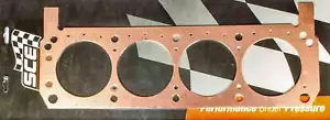 SCE Gaskets P360650R SBF Copper Head Gasket RH4.060 x .050 - Bild 1 von 2