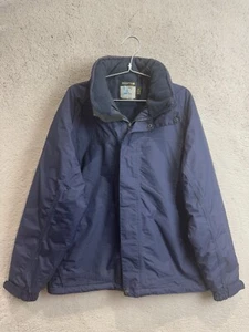 Regatta Coat Mens Medium Blue Waterproof Full Zip Great Outdoors Jacket - Picture 1 of 8