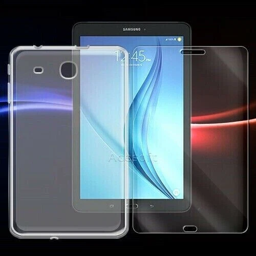 Anti-Strike Screen Protector TPU Case for Samsung Galaxy Tab E 8.0" SM-T377A USA - Image 1 of 1