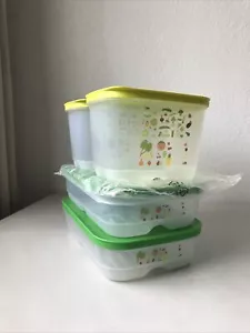 Tupperware, Fridgesmart Containers, 4 Pcs Set, Newest Design, Brand New - Picture 1 of 12