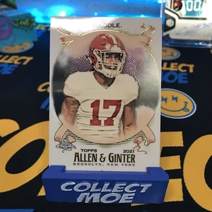 Jaylen Waddle 2021 Topps Allen and Ginter Silver #214 Alabama Miami Dolphins - Picture 1 of 5