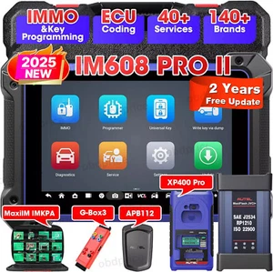 Autel IM608 Pro II IM608S II IMMO KEY Programming Tool mit G-BOX3 APB112 IMKPA - Bild 1 von 13
