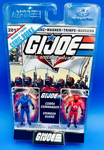Page Punchers G.I. Joe Cobra Commander & Crimson Guard 2pk Comics McFarlane Toys - Picture 1 of 2