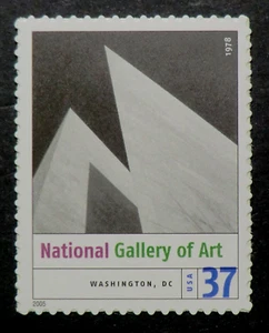 3910g MNH 2005 37c National Art Gallery Washington I.M. Pei Modern Architecture - Picture 1 of 2