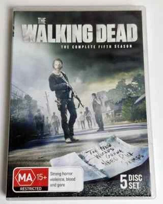 - THE WALKING DEAD Complete Fifth Season 5 (2014) R4 5 Disc DVD - Image 1 of 2