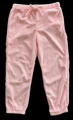Joggers de terciopelo Epic Threads para niñas pequeñas cintura elástica rosa talla 4TNWT Foto 1 de 4