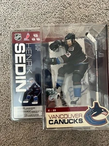 Henrik Sedin Autographed McFarlane Figure Vancouver Canucks - Picture 1 of 2