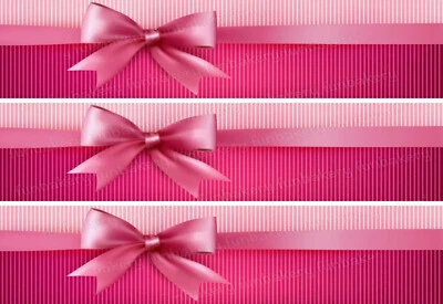 Geschenk Tortenband Bordüre Bild Party Deko Geburtstag Hochzeit Schleife essbar - Bild 1 von 4