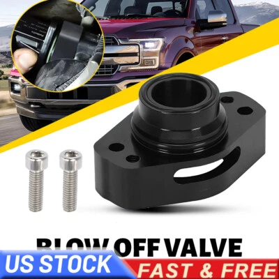 Adaptador de válvula de soplado BOV negro para Ford F-150 2016-2023 2,7 L 3,5 L EcoBoost Foto 1 de 4