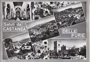 N595) SALUTI DA CASTANEA DELLE FURIE VEDUTINE MESSINA  - Picture 1 of 2