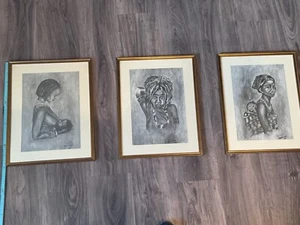 Gemälde von Italo/Afrikanischen Künstler. - Bild 1 von 3