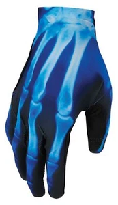 Thor 2025 Motocross Gloves Sportmode X-Ray Black Blue MX Off Road Quad ATV - Picture 1 of 2