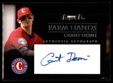 Grant Desme 2007 Tristar Prospects Plus Farm Hands RC Autograph Rookie Auto