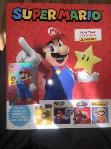 Panini Super Mario Playtime 36 Sealed PacketsEdition Empty Album - Picture 1 of 3
