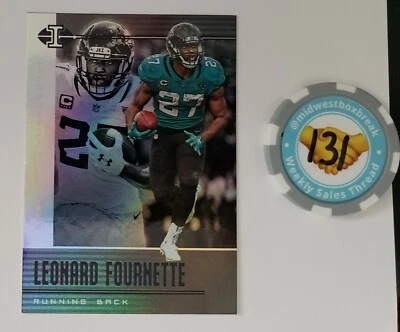 2019 Illusions Leonard Fournette card 16 - Image 1 of 2
