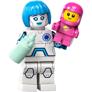 LEGO Nurse Android & Pink Space Baby COL26-6 Series 26 CMF 71046 - Picture 1 of 2