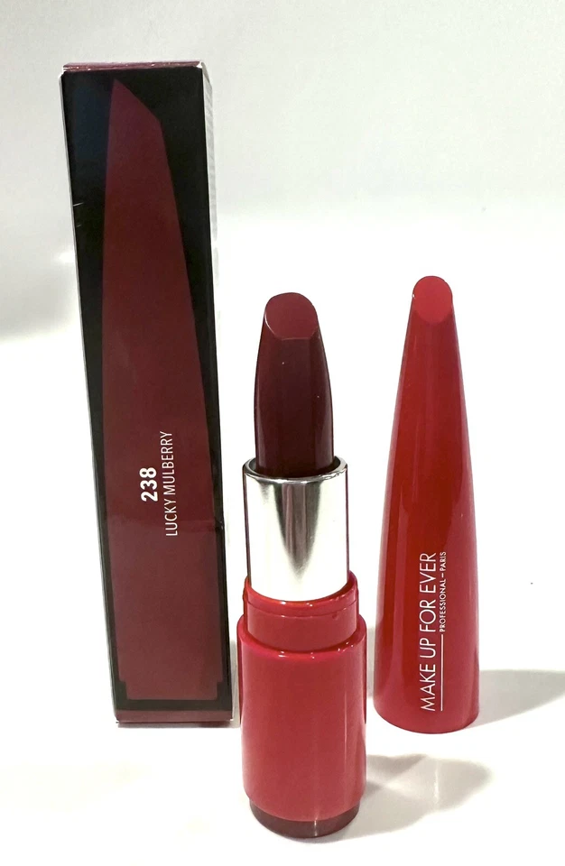 MAKE UP FOR EVER ROUGE ARTIST INTENSE BEAUTIFYING LIPSTICK 238 LUCKY MULBERRY - Image 1 of 1