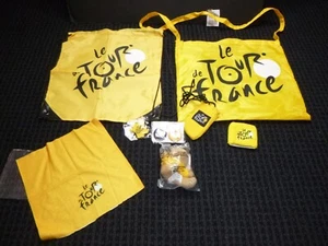 NUEVO Lote Le Tour De France Marca Oficial Souvenirs Bolsos Imanes Llavero Oso+ - Imagen 1 de 10
