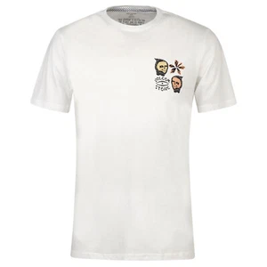 Volcom Flower Budz FTY Camiseta off-white - Camiseta con estampado delantero y trasero - Imagen 1 de 5
