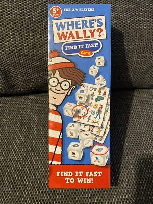 Where's Waldo Wally Find it Fast Game Paul Lamond New - Image 1 of 3